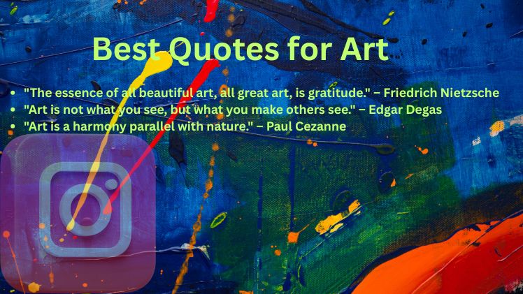 Best Quotes for Art