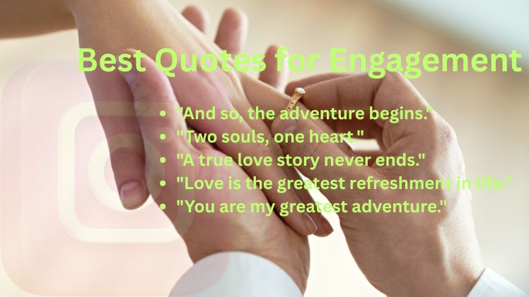 Best Quotes for Engagement
