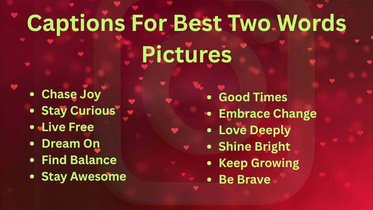 Captions For Best Two Words Pictures