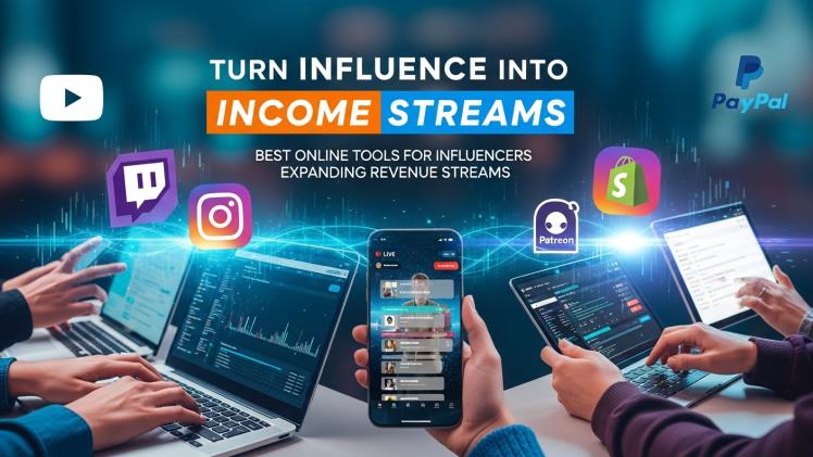 Turn Influence Into Income Streams Best Online Tools for Influencers Expanding Revenue Streams